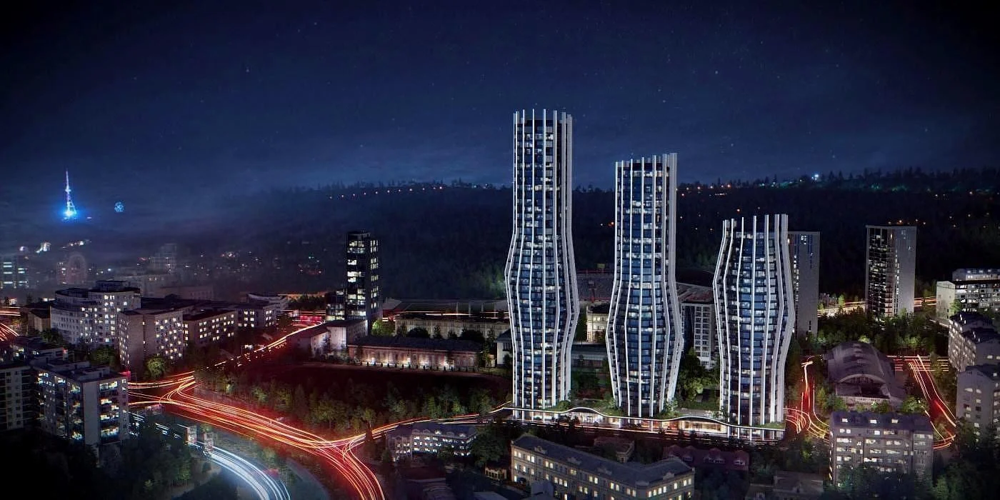 Monolithic construction work on Tower A